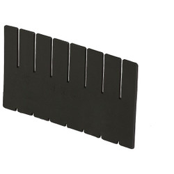 Lewisbins Divider,Black,Polyethylene,7.4 in DV1080-NXL   BUY 25S