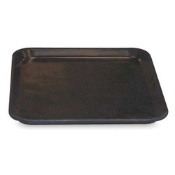 Molded Fiberglass Tray,Black,12 1/2 in,9 1/8 in 3030005167