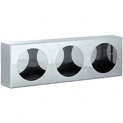 Buyers Products Triple RoundLight Box,6x20-1/2x3 In.,SST LB6183SST