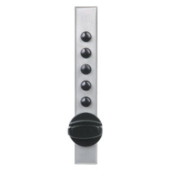 Simplex Mechanical Lock,Satin Chrome,5 Button 9622C2126D41