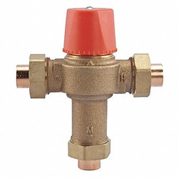 Watts Thermostatic Mixing Valve,1 in. LF1170-M2-US