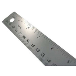 Westcott Ruler,Metal,1st Inch 32nds - Rest 16ths MR-36