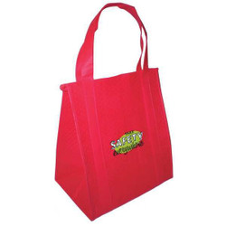 The Marek Group Insulated Tote Bag,Red,13 x 15 in BG1315R