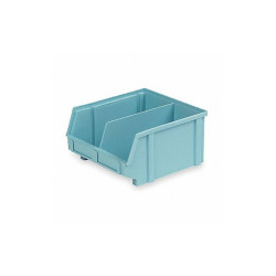 Lewisbins Hang and Stack Bin,Light Blue,PP,5 in PB31-X Lt Blue