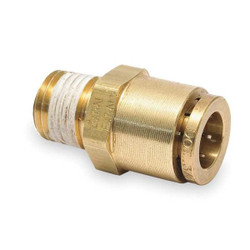Weatherhead Male Connector,1/8-27,3/16 In Tube Sz 1868X3
