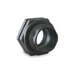 Banjo Bulkhead TankFitting,EPDM,4 11/16"L,Poly TF300