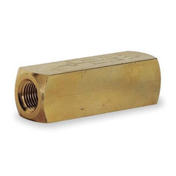 Parker Check Valve,Brass,1/4-18,5 GPM,2000 PSI C400B