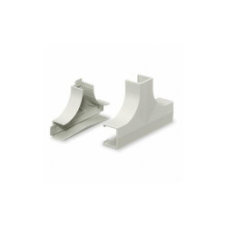 Hubbell Wiring Device-Kellems Tee Base and Cover,White,PVC,Tees PP1TCBC