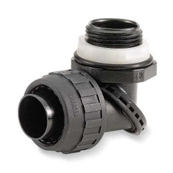 Hubbell Wiring Device-Kellems Conduit Fitting,Nylon,Trade Size 3/8in PS0389NBK