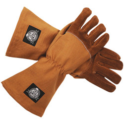 Pit Boss 1 Size Fits Most Tan Heavy-Duty BBQ Grilling Gloves (1-Pair) 76110