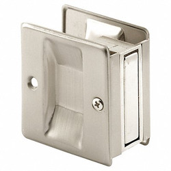 Primeline Tools Pocket Door Pull,2-1/2 in.L,Nickel N 7238