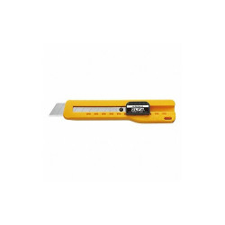 Olfa Utility Knife,5-3/4 In.,Yellow SL-1