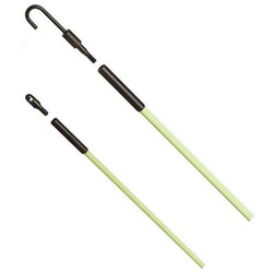 Ideal Cable Pulling Fishing Pole,3/16 In,12 ft 31-631