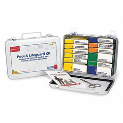 First Aid Only First Aid Kit w/House,100pcs,9x6",WHT  280-U/FAO