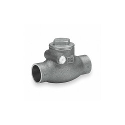 Milwaukee Valve Swing Check Valve,3.3125 in Overall L 1509 3/4