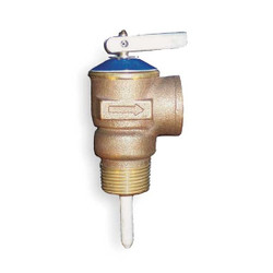 Apollo Valves T and P Relief Valve,1/2 In. Inlet 18C40129