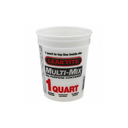 Leaktite Paint Mix and Measure Container,PK24  1044500