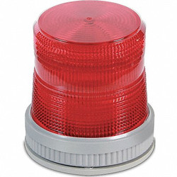Edwards Signaling Warning Light,LED,24VDC,Red,65 FPM 105XBRMR24D