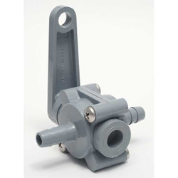 Manufacturer Varies Manual 2-Way Ball Valve,Barb,PVC 2277290