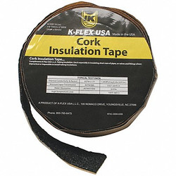 K-Flex Usa Pipe Insulation Tape,Black,30 ft. 800-TAPE-CRK