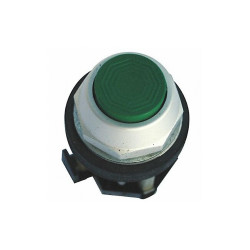 Eaton Non-Illum Push Button,30mm,Green HT8ABG