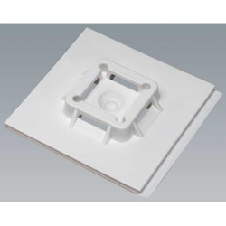 Panduit Cable Tie Base,4 Way,Natural,PK50 SGABM50-A-L