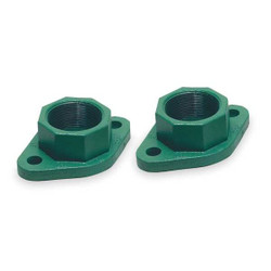 Taco Flange,1" FNPT,Cast Iron,2PK 110-252F-1