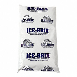 Polar-Tech Freezer Pack,16 .,6-1/4" L,6" W,PK8 IB 16