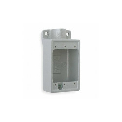 Hubbell Killark Weatherproof Box,1Gang,18 cu. in FS-2M
