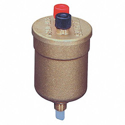 Watts Air Vent,Brass,240F,150 psi,Water 1/8 DUO-VENT NPT