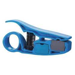 Ideal Coax Cable Stripper,4-1/2 in. L,Plastic 45-605