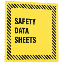 Brady Binder,English,2-1/8 In. D,Polyethylene BR753Y
