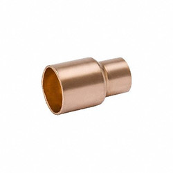 Streamline Reducer,Wrot Copper,1-1/2"x3/4" Tube,CxC  W 01067