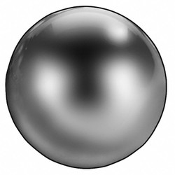 Sim Supply Precision Ball,1/8 in Overall Dia,PK100  4RJL3