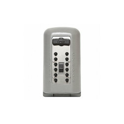 Kidde Lock Box,Titanium,Push Button,5 Keys 2047
