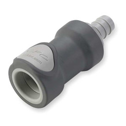 Colder Inline Coupler,Polypropylene,Shut-Off NS6D17006