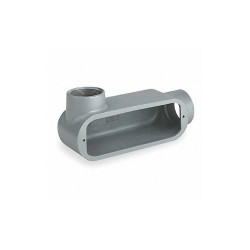 Hubbell Killark Conduit Outlet Body,Alum,Trd Sz 3/4in OLL-2
