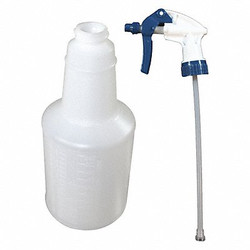 Impact Products Trigger Spray Bottle,24oz,10 7/8"H,Clear 5024WG/5802DZ-91