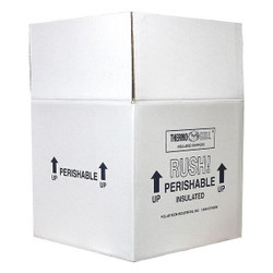 Polar Tech Industries Insulated Shipping Container,Cardboard 53XM45