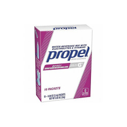 Propel Electrolytes,Powder,Berry,16 oz.,PK10 01087