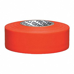 Presco Flagging Tape,Orange, 150 ft L,1 3/16 in TFOG-200