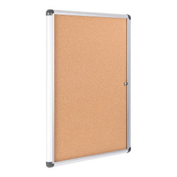 Mastervision Enclosed Bulletin Board,31-7/64" H VT630101690