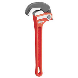 Ridgid Pipe Wrench,I-Beam,Serrated,14" 10358