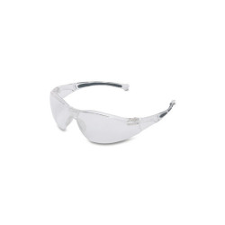 A800 Series Safety Glasses, Clear Lens, Polycarbonate, Fog-Ban Anti-Fog, Clear Frame