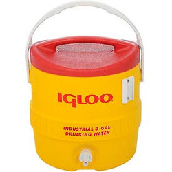 Igloo 431 - Beverage Cooler Insulated Yellow / Red 3 Gallons