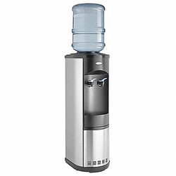 Oasis Bottled Water Dispenser, 38 1/8 in,Black BTSA1SK