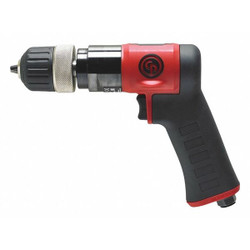 Chicago Pneumatic Drill,Air-Powered,Pistol Grip,3/8 in CP9287C