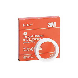 3m Thread Sealant and Lubricant Tape,PK12 48-1/2"x1296