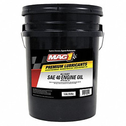 Mag 1 Diesel Engine Oil,40,Conventional,5gal MAG00045