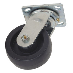 Sim Supply Standard Plate Caster,Swivel,800 lb.  1ULK9